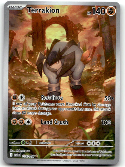 Terrakion WHT 135/086 NM