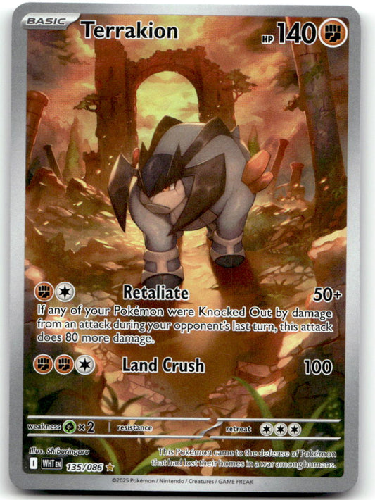 Terrakion WHT 135/086 NM