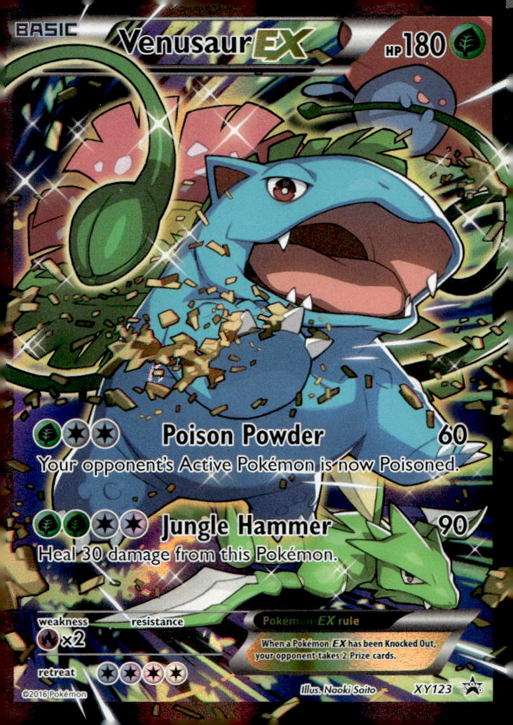 Venusaur EX PR XY123 HP