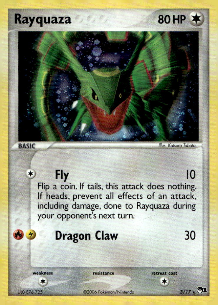 Rayquaza POP 003/017 HP