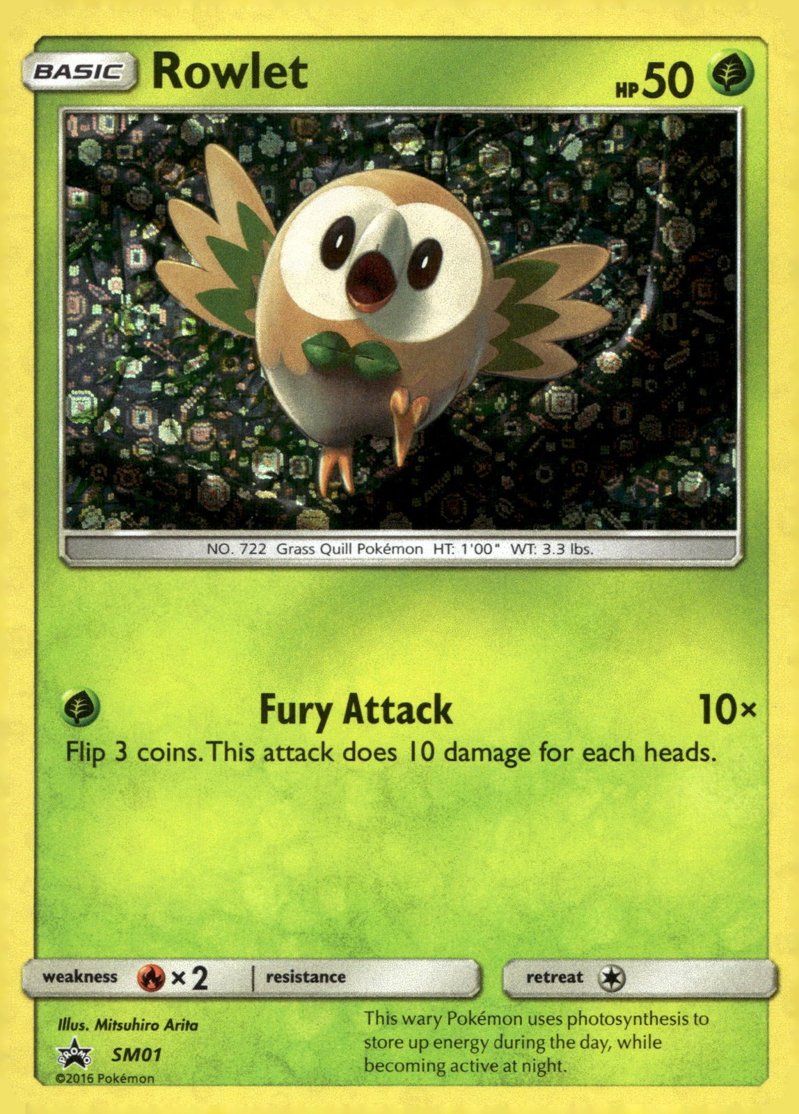 Rowlet SMP SM01 NM