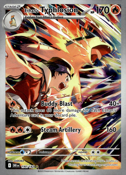 Ethan's Typhlosion DRI 190/182 NM