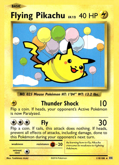 Flying Pikachu EVO 110/108 NM