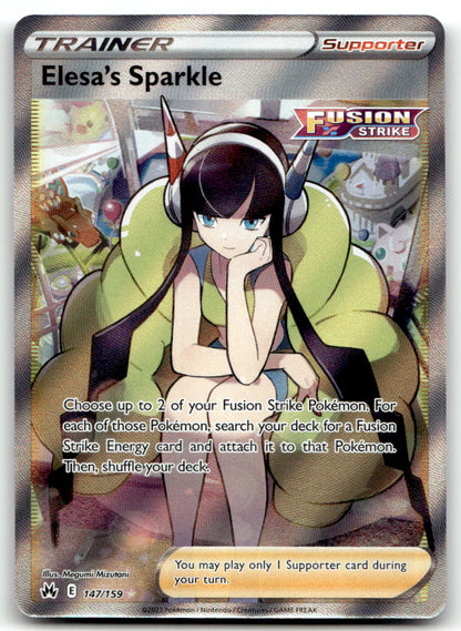 Elesa's Sparkle (Full Art) CRZ 147/159 NM