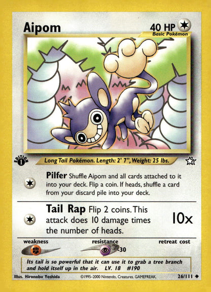 Aipom N1 026/111 NM