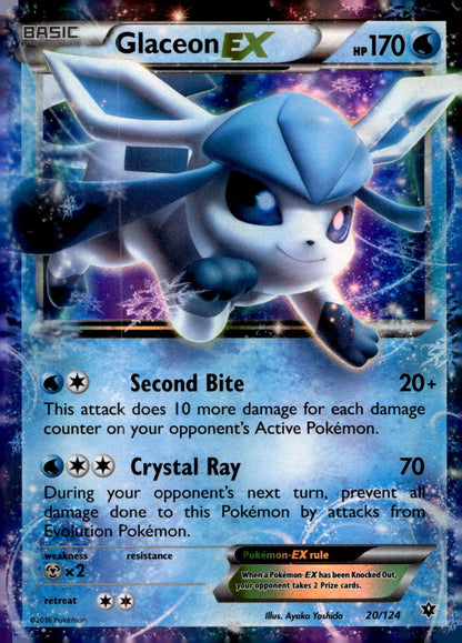 Glaceon EX FCO 20/124 NM