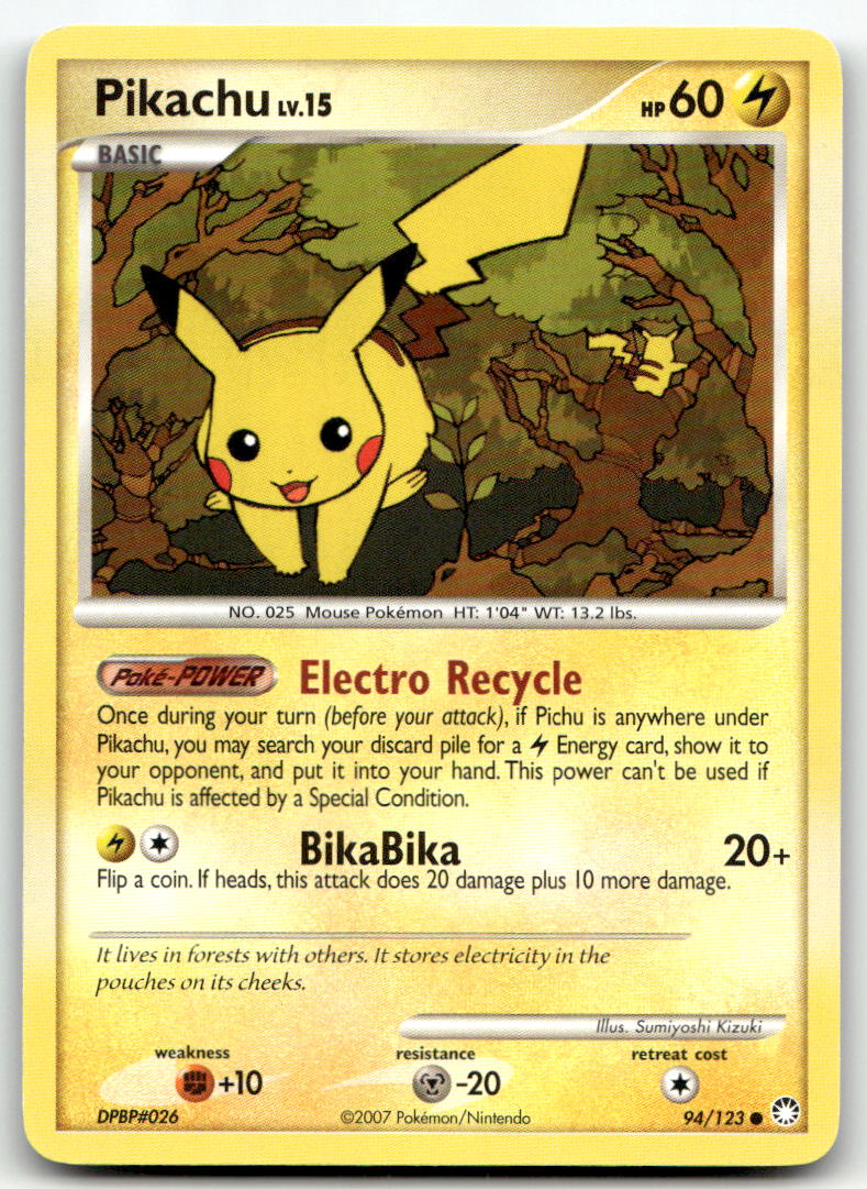 Pikachu MT 94/123 NM