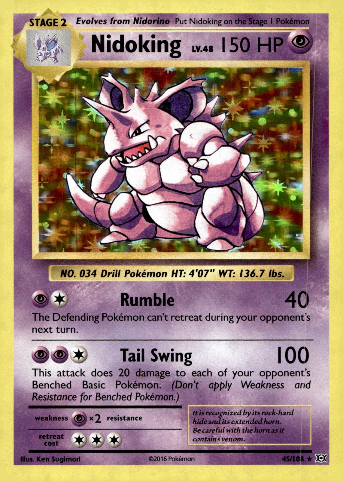 Nidoking EVO 45/108 LP