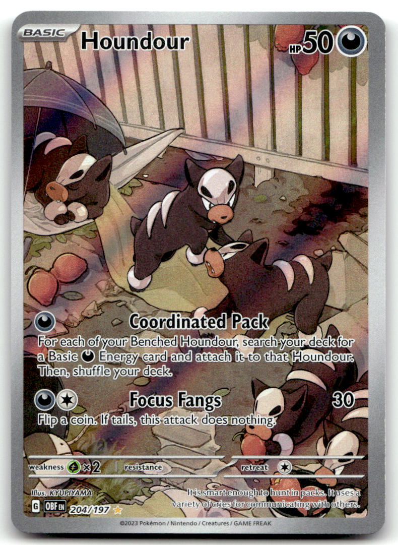 Houndour OBF 204/197 NM