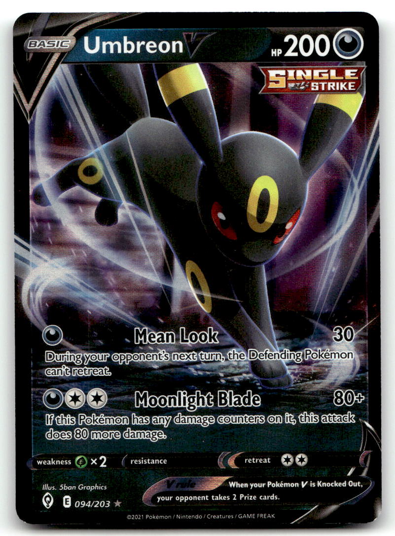 Umbreon V SWSH07 094/203 NM
