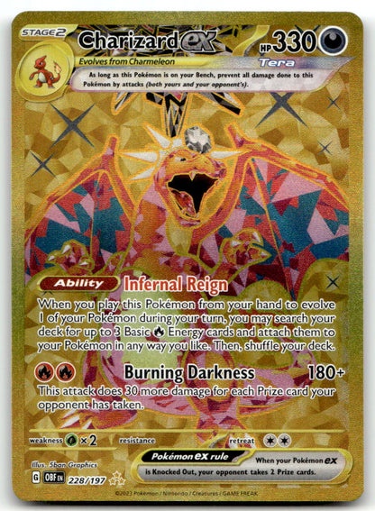 Charizard ex OBF 228/197 NM