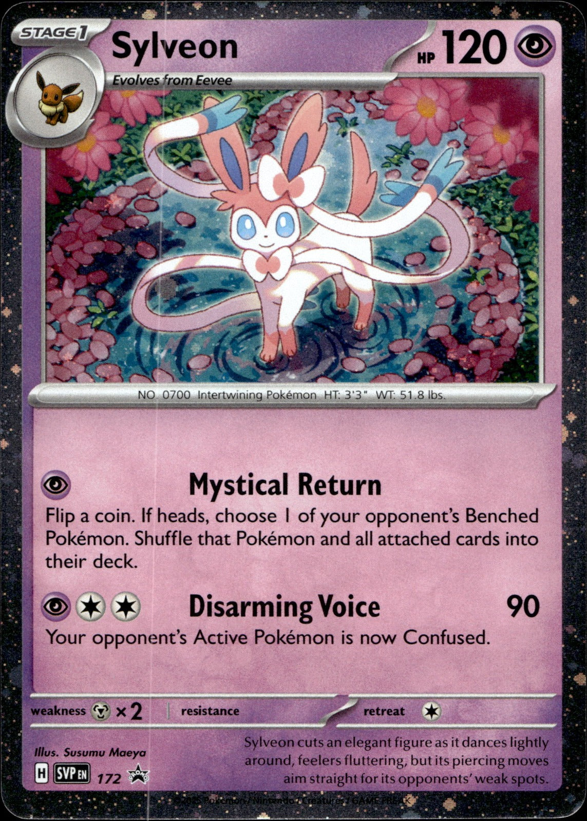 Sylveon (Cosmos Holo) SVP 172 NM