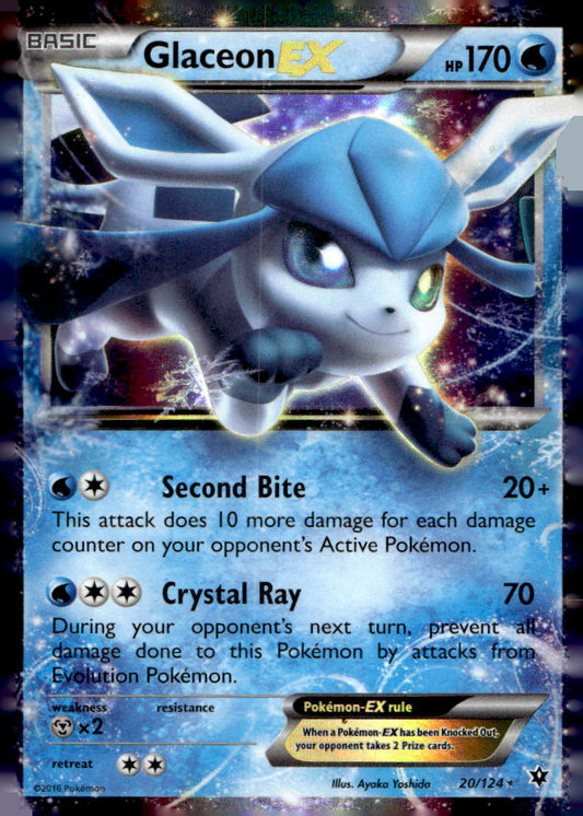 Glaceon EX FCO 20/124 LP