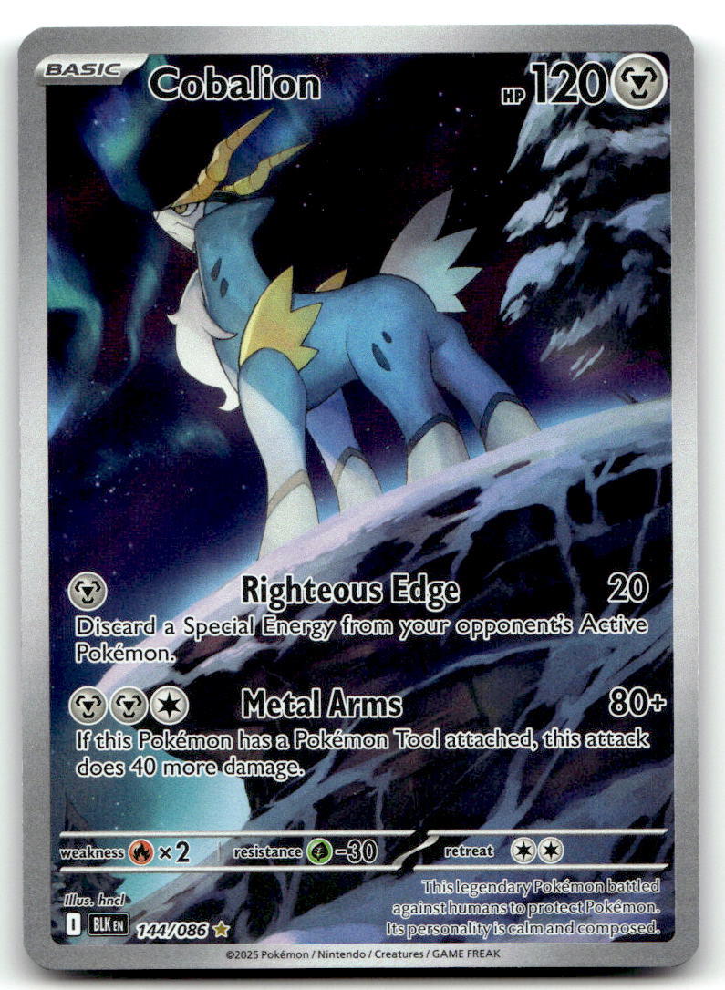 Cobalion BLK 144/086 NM