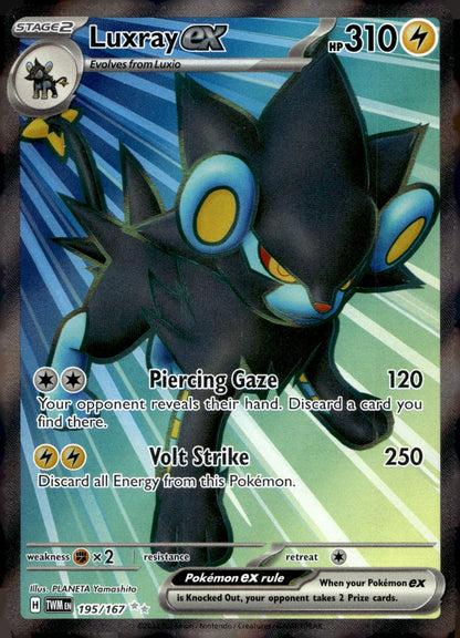 Luxray ex TWM 195/167 NM