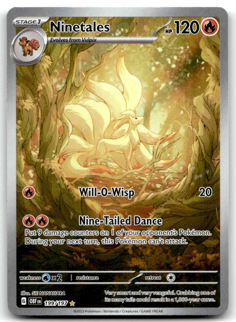 Ninetales OBF 199/197 NM
