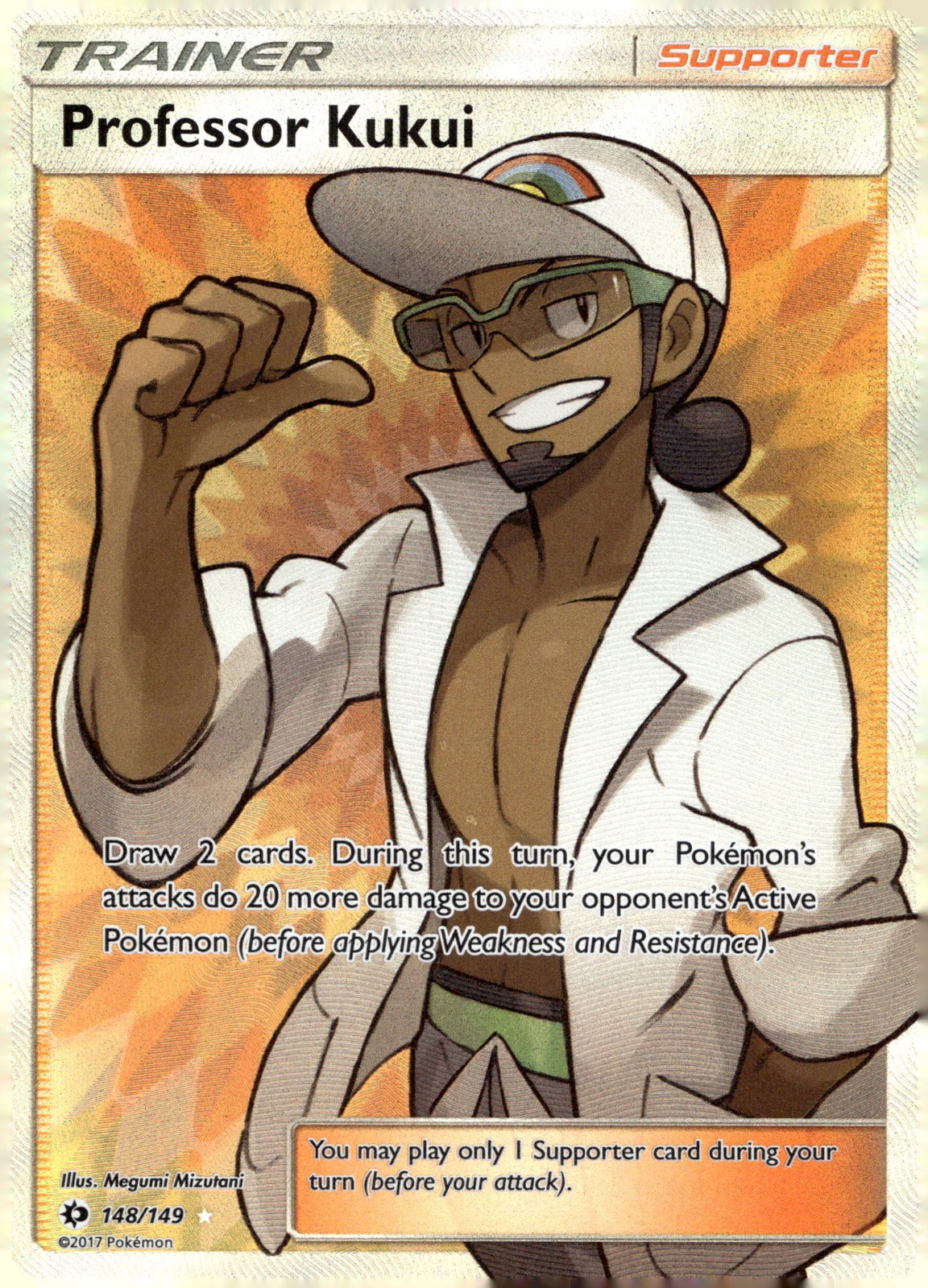 Professor Kukui (Full Art) SM01 148/149 LP