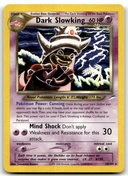 Dark Slowking N4 020/105 LP