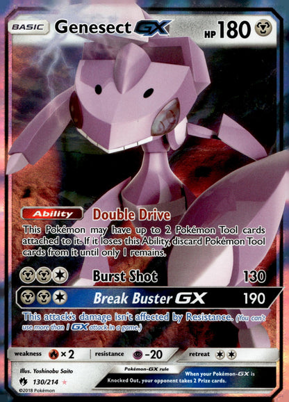 Genesect GX SM8 130/214 LP