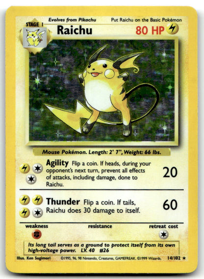Raichu BS 014/102 LP