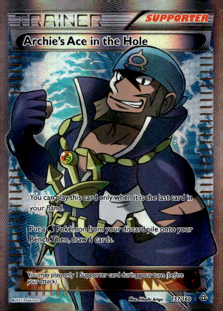 Archie's Ace in the Hole (157 Full Art) PRC 157/160 NM