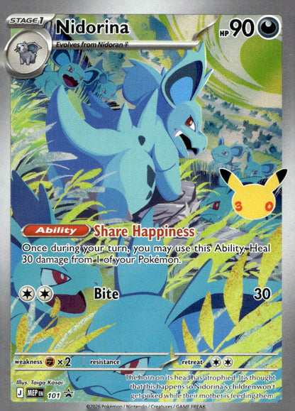 Nidorina (30th Celebration) MEP 101 NM
