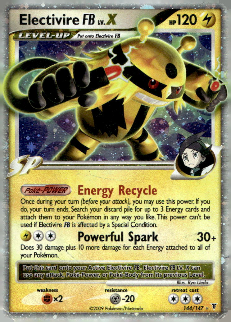 Electivire FB Lv.X SV 144 HP