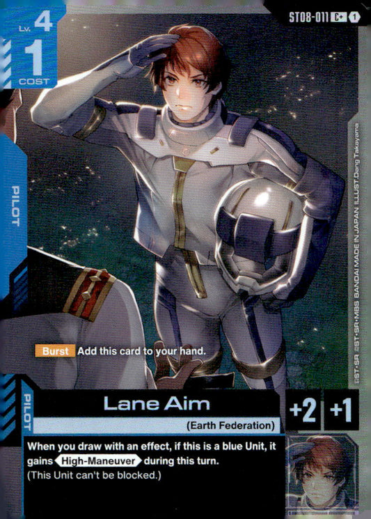 Lane Aim (C+) Holo C+ Starter Deck 08: Flash of Radiance ST08-011 NM