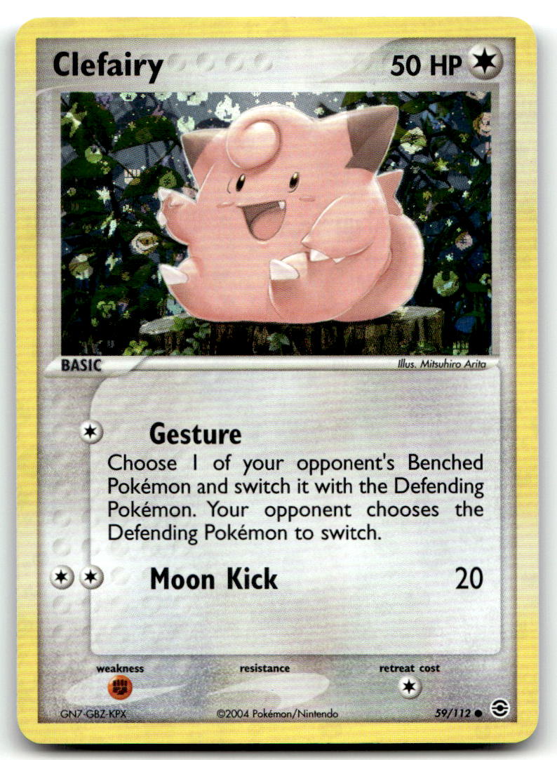 Clefairy RG 59/112 NM
