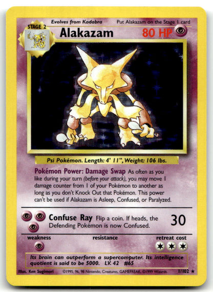 Alakazam BS 001/102 LP
