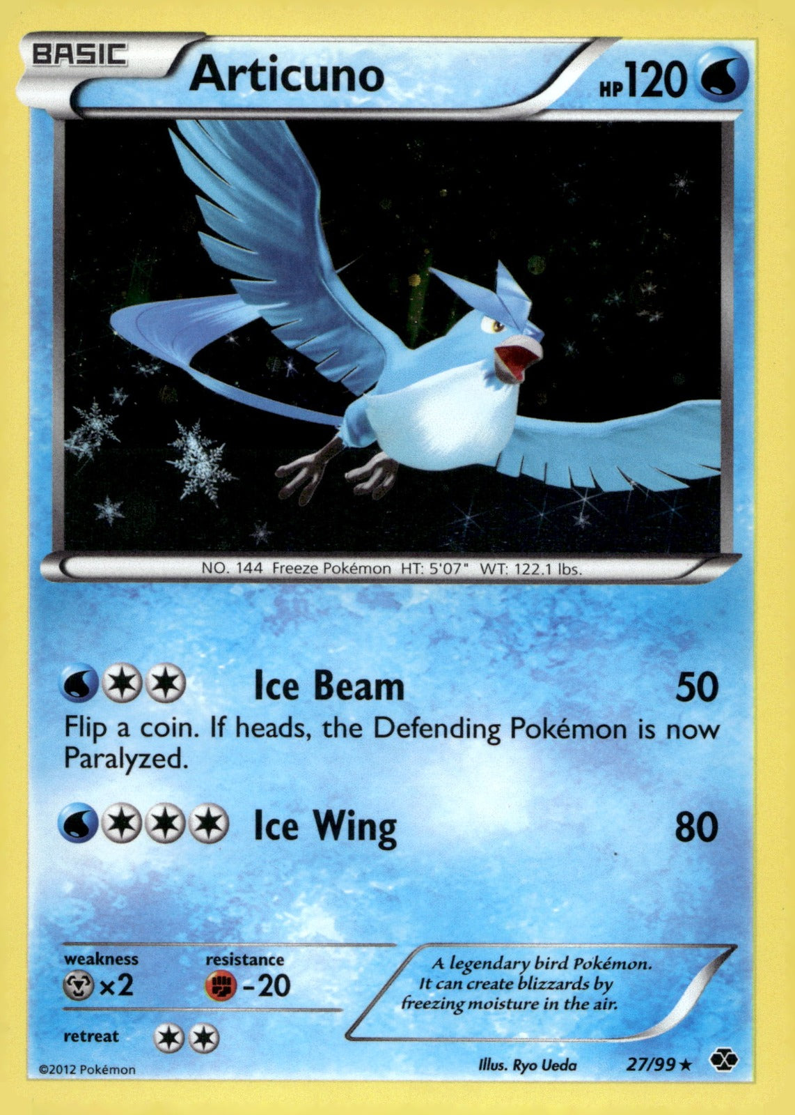 Articuno (Next Destinies) BLE 027/099 LP