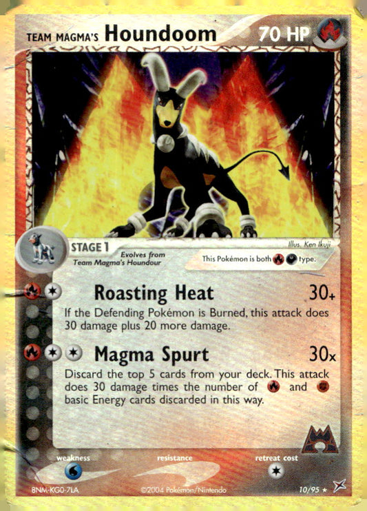 Team Magma's Houndoom MA 10/95 DMG