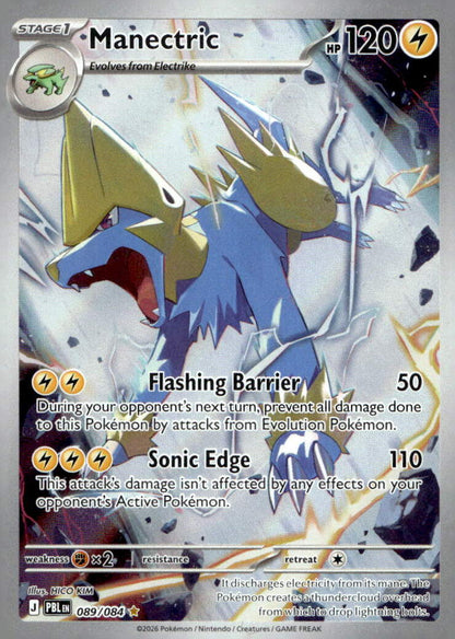 Manectric PBL 089/084 NM