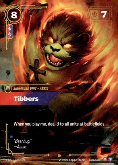 Tibbers OGS 018/024 Epic NM