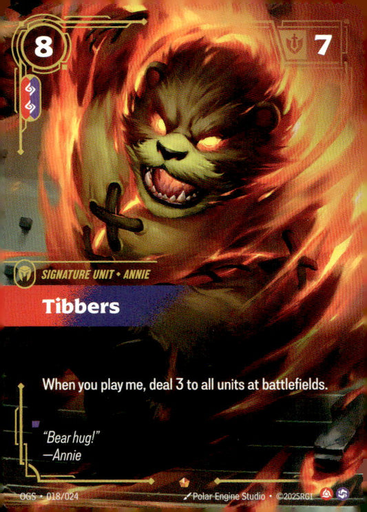 Tibbers OGS 018/024 Epic NM