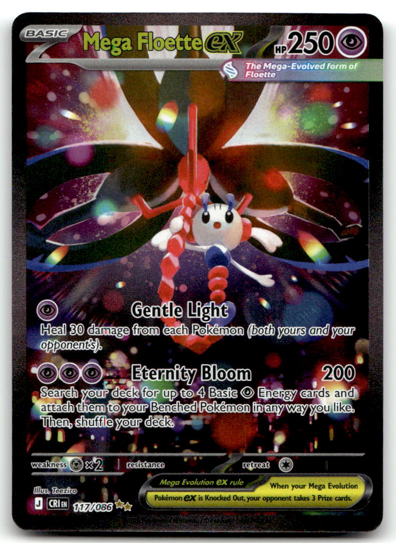 Mega Floette ex CRI 117/086 NM