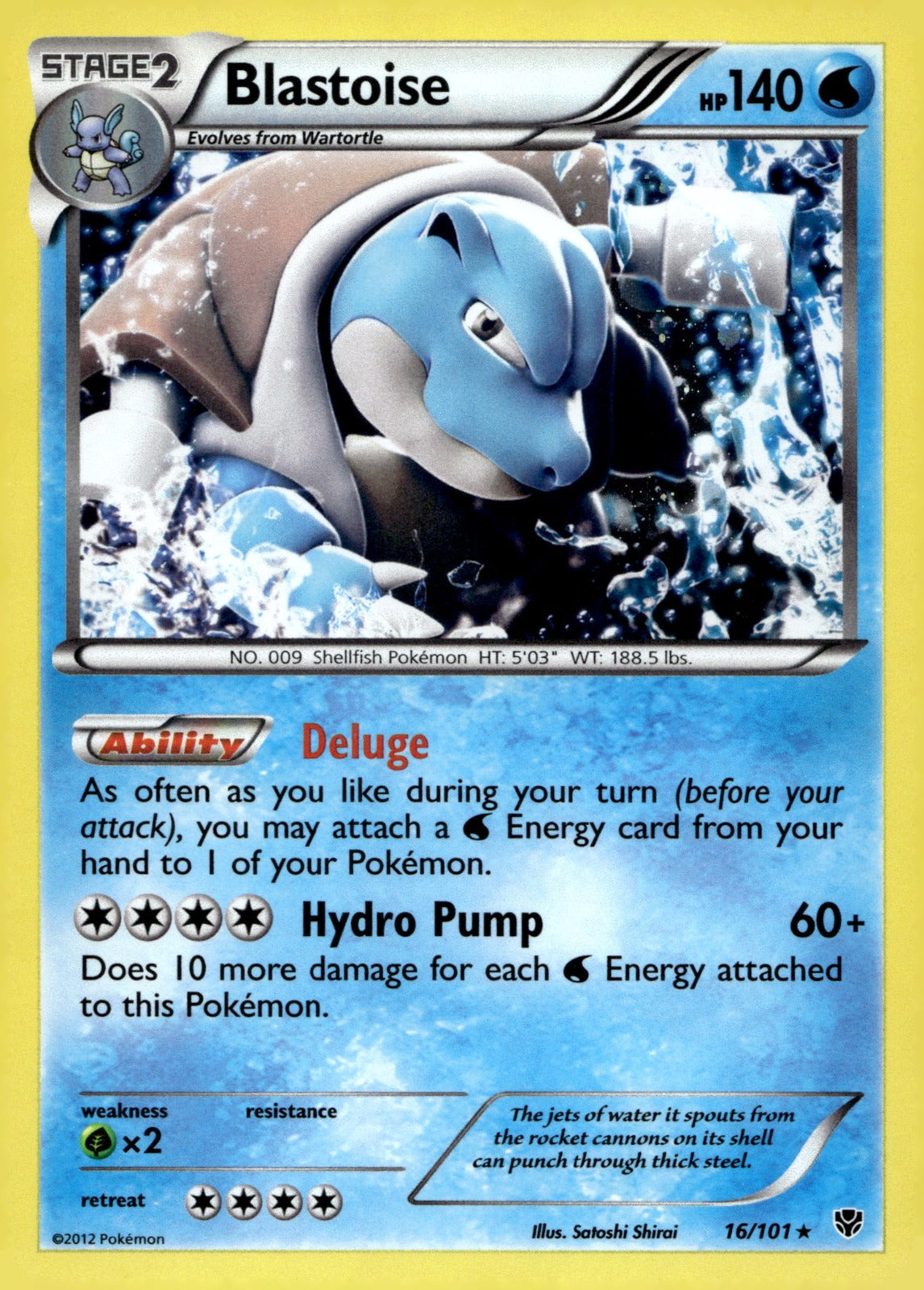 Blastoise (Cosmos Holo) BLE 016/101 NM