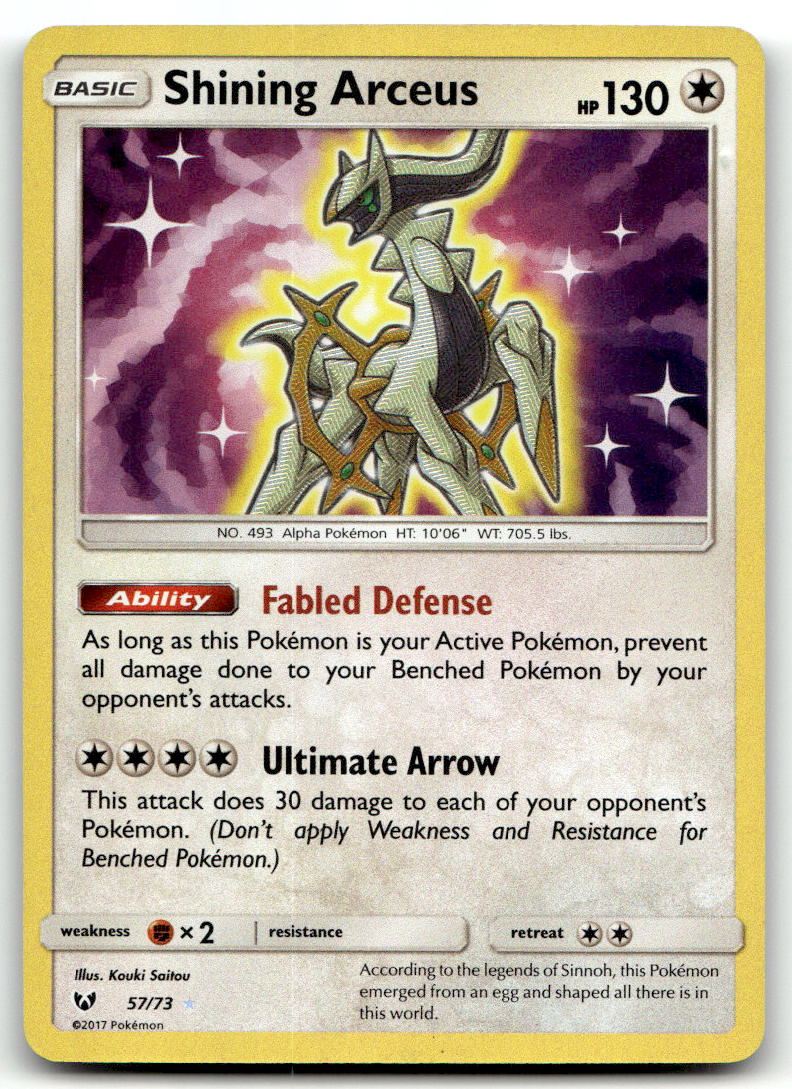 Shining Arceus SHL 57/73 MP