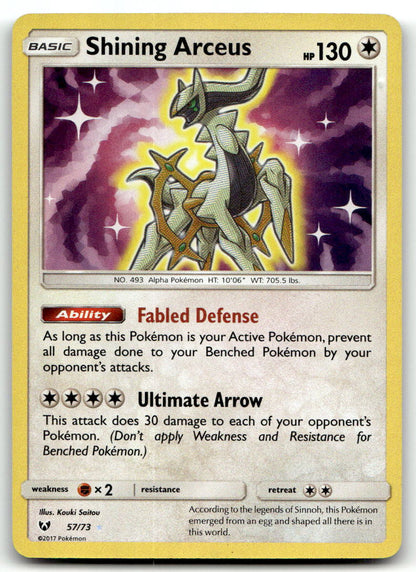Shining Arceus SHL 57/73 MP
