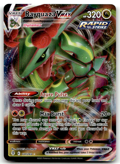 Rayquaza VMAX SWSH07 111/203 NM