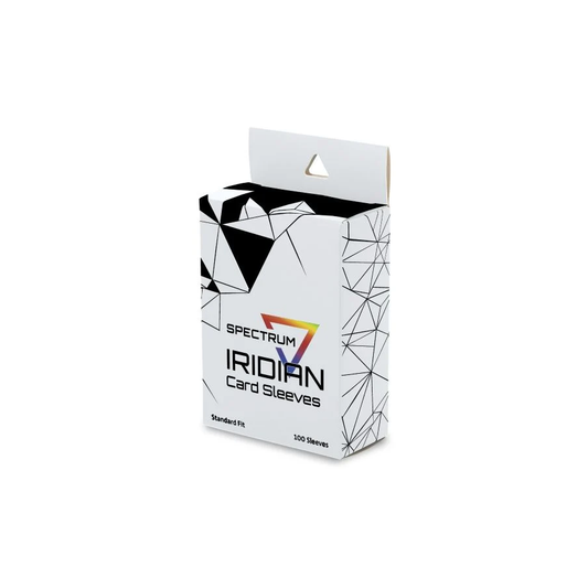 iridian card sleeves RFID Leather Design | 16Pack Credit Card Covers matte blue back offers a supreme shuffle feel Spectrum: IRIDIAN Card Sleeves (100ct.)
