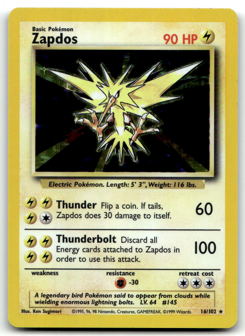 Zapdos BS 016/102 LP