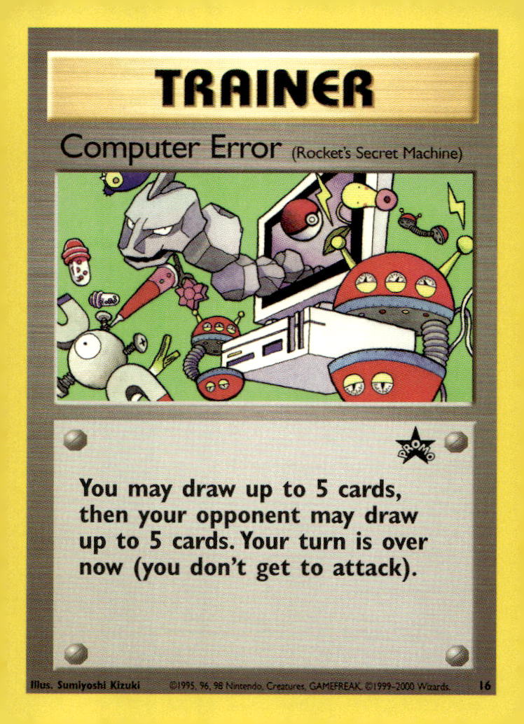 Computer Error (Rocket's Secret Machine) PR 16/53 LP