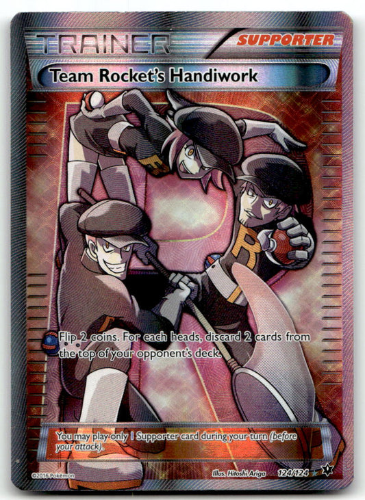 Team Rocket's Handiwork (Full Art) FCO 124/124 MP