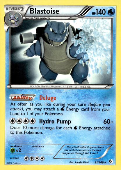 Blastoise BCR 31/149 LP
