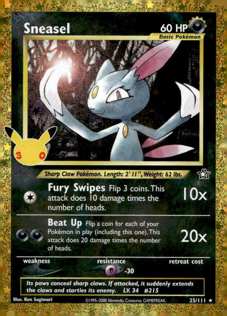 Sneasel 30C 25/111 NM