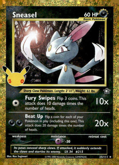 Sneasel 30C 25/111 NM
