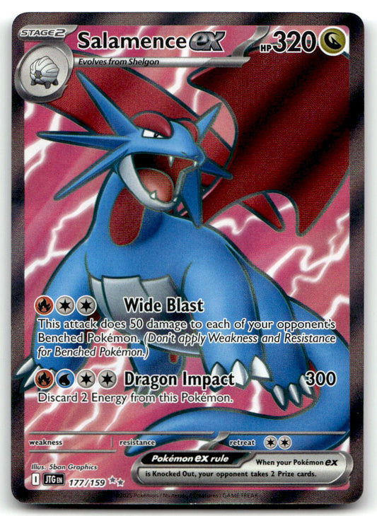 Salamence ex JTG 177/159 NM