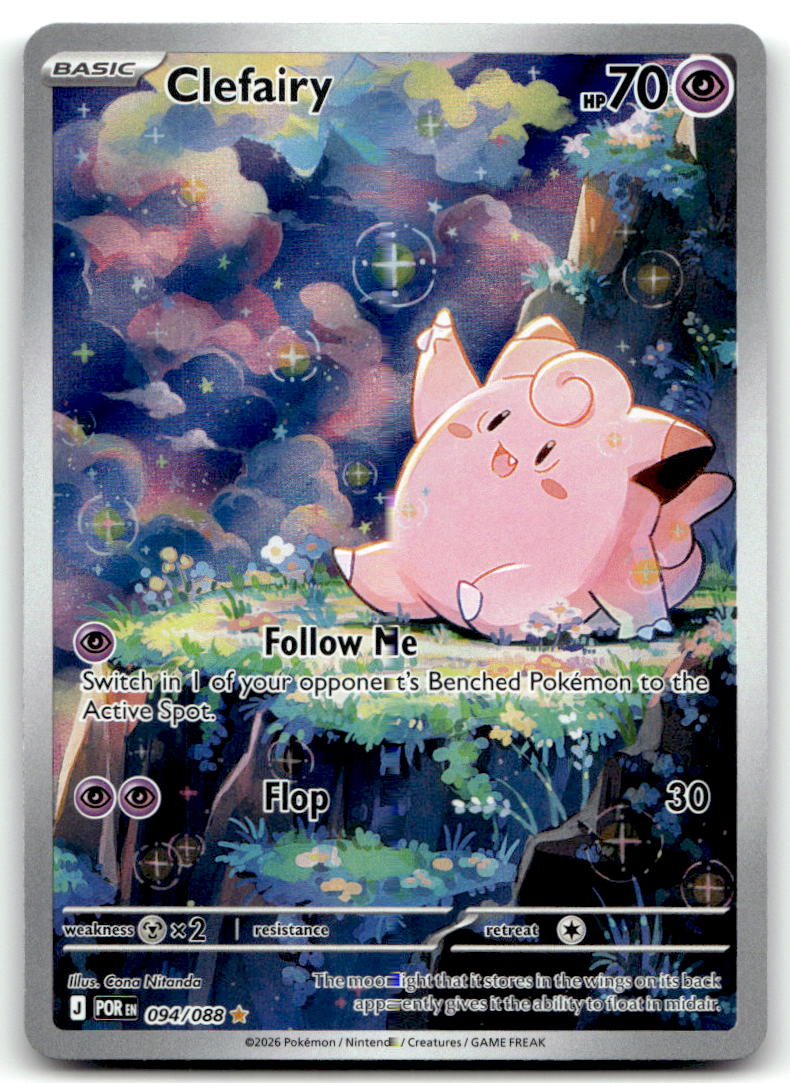Clefairy POR 094/088 NM
