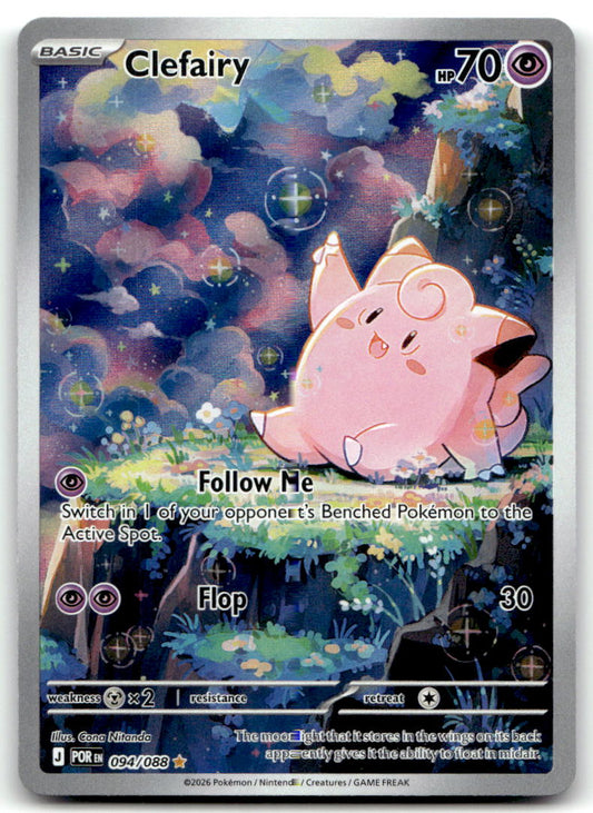 Clefairy POR 094/088 NM